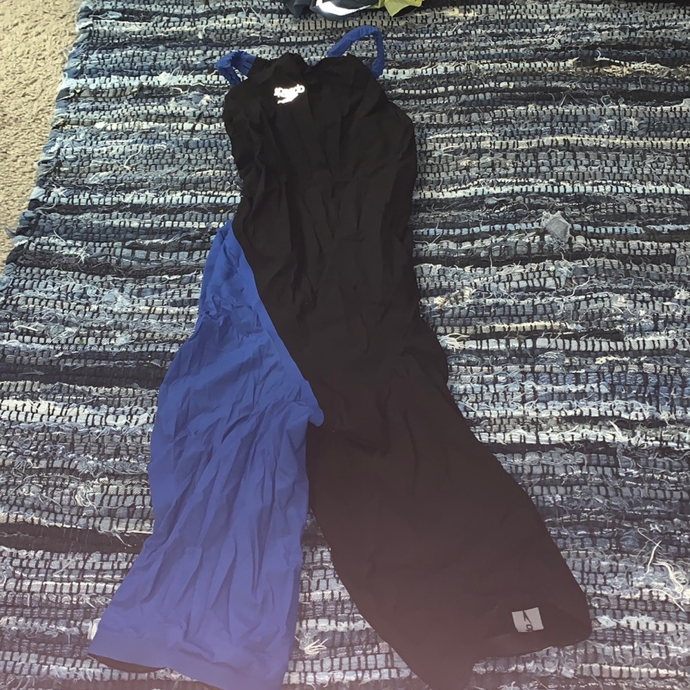 Blue speedo fast skin